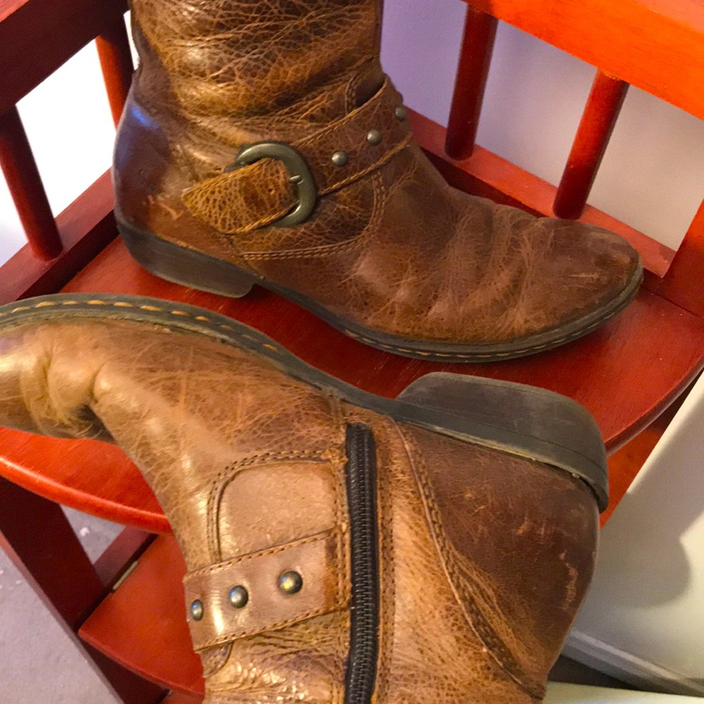 Leather winter boots - Picture 7 of 8
